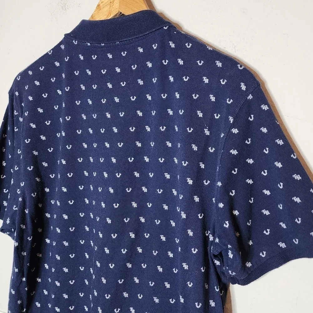 True Religion monogram polo